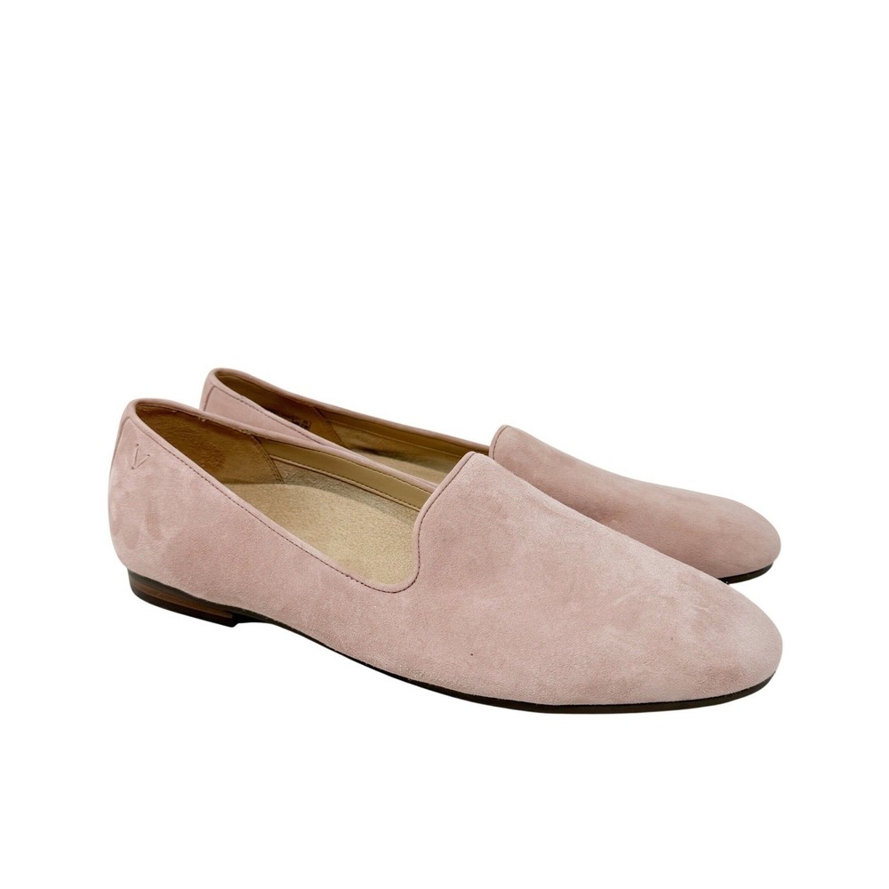 Vionic Willa II‎ Women's Comfort Slip On Flats Pink Suede 13